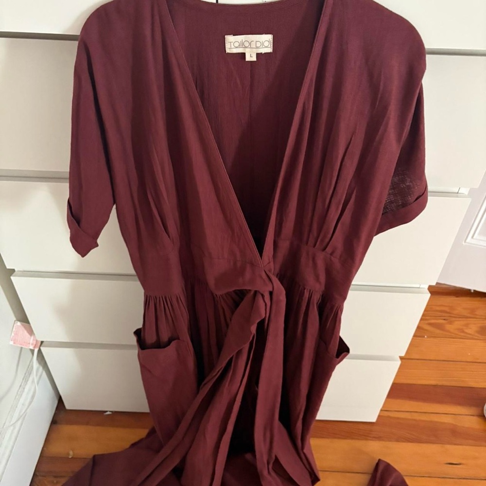 Tolani Deep Red Dress
